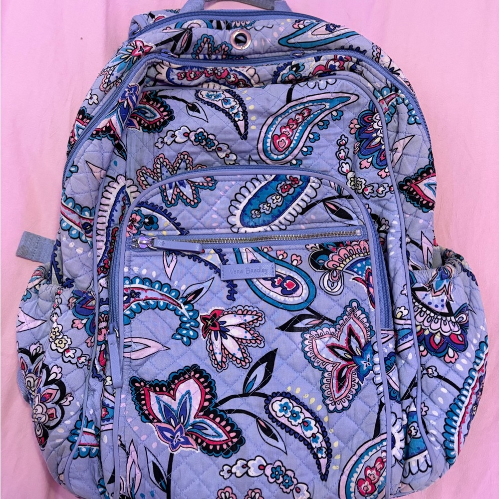 Vera Bradley lavender Paisley Women's Backpack